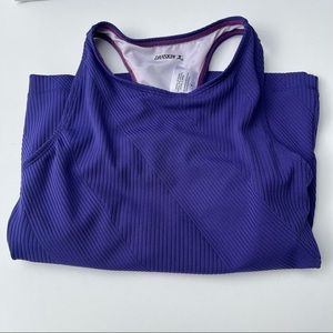 Danskin athletic racerback top size S Purple